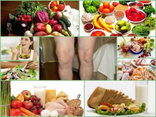 Nutrition for arthrosis should be balanced and contain all the necessary vitamins