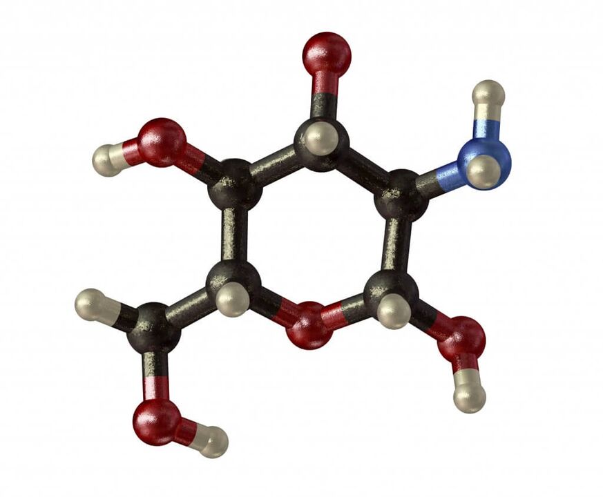 glucosamine - an element of the composition HondroFrost